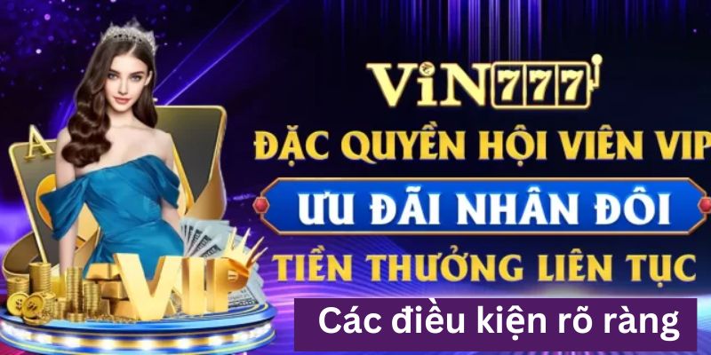 Các điều kiện rõ ràng