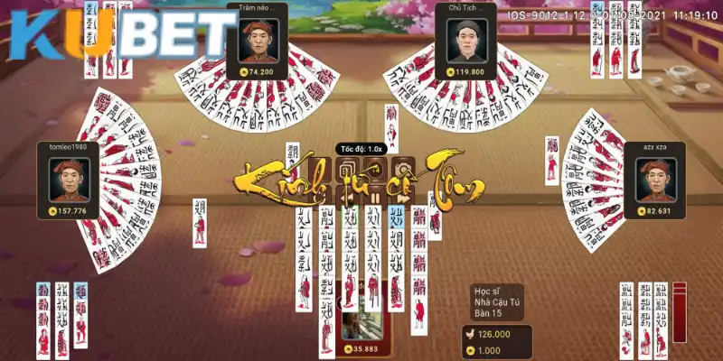 Game bài tổ tôm tại Kubet thu hút đông đảo người chơi 