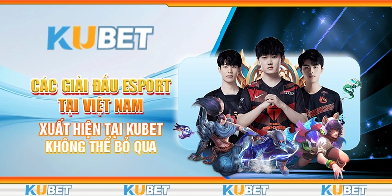 Các giải đấu esport tại Việt Nam